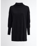 Marlene cashmere sweater, S-XL, black