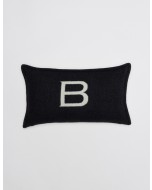 b-logo cushion cover, cushion cover, wool, cashmere