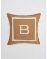 b-logo cushion cover, cushion cover, wool