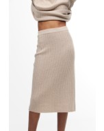 lily skirt, ribbed, wool